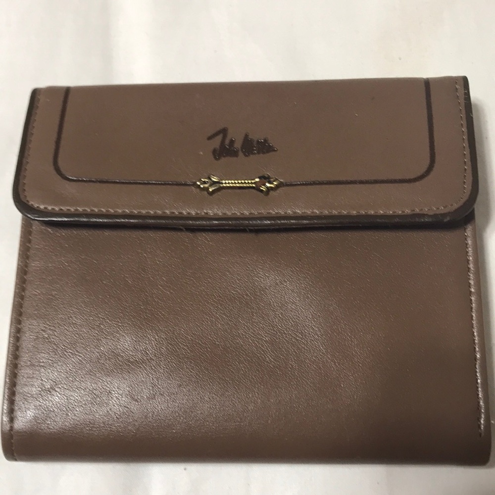 John Weitz leather wallet.